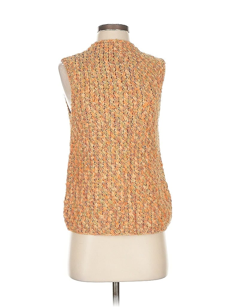 Pre-owned Pow Wow Sweater Vest In Orange