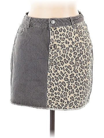 Entro Denim Skirt (view 1)
