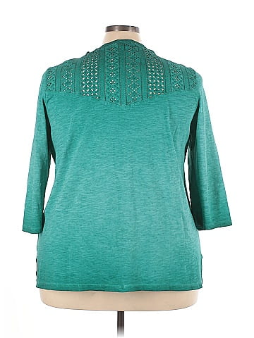 Soft Surroundings 3/4 Sleeve Top (view 2)