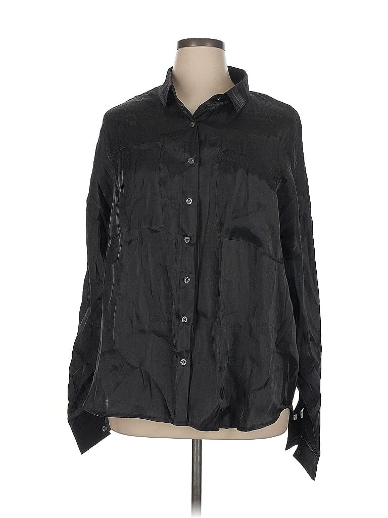 Nasty Gal Inc. Long Sleeve Blouse In Black