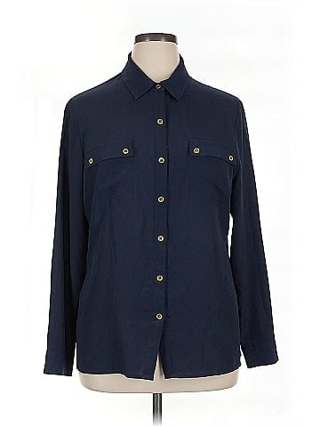 Jones New York Collection Long Sleeve Blouse (view 1)