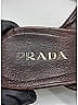 Prada Brown Vintage Leather Thong Sandals Size EU 38 - photo 6
