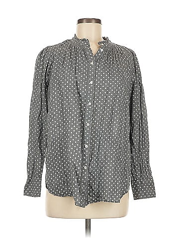 loft polka dot shirt