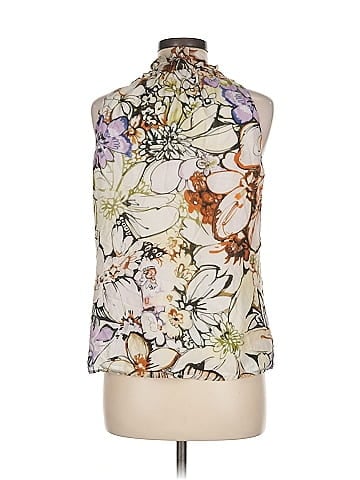 Etcetera Sleeveless Silk Top (view 2)