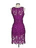 ML Monique Lhuillier Purple Cocktail Dress Size 0 - photo 2