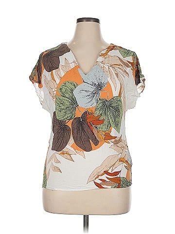 Emery Rose Short Sleeve Blouse (view 1)