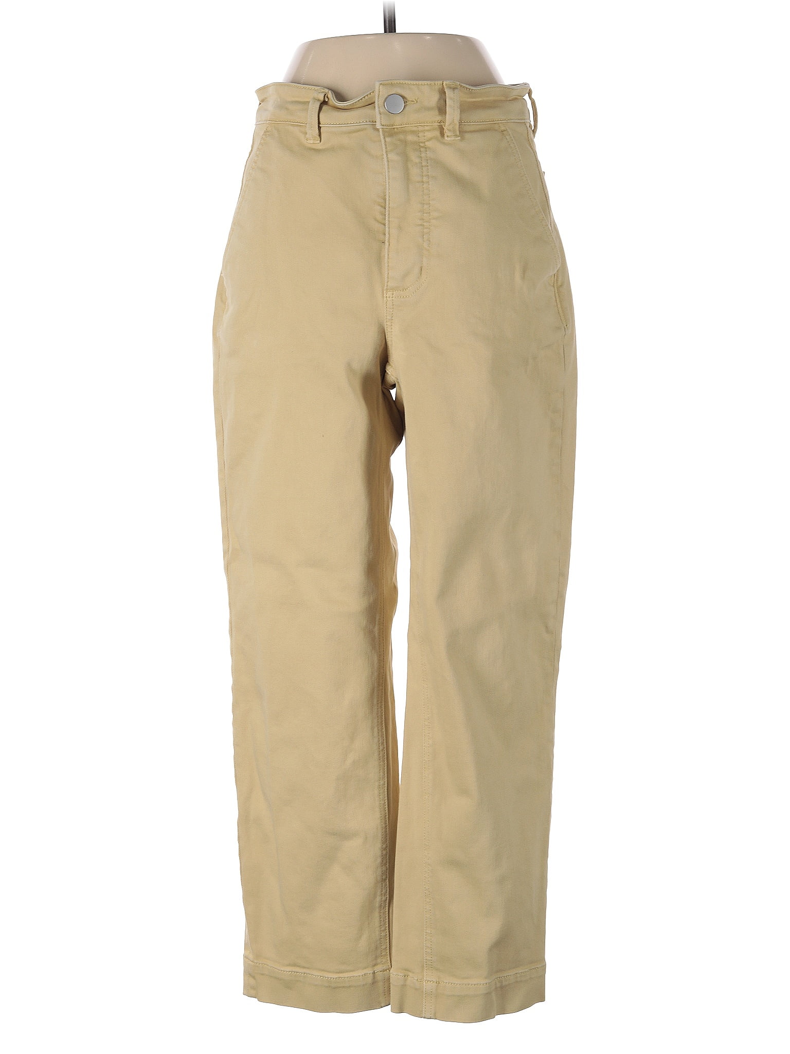 Everlane Solid Tan Khakis Size 4