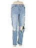Cosmic Blue Love Color Block Blue Jeans Size 30 waist - photo 1