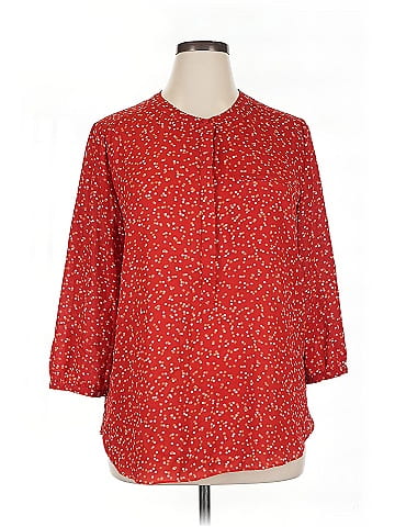NYDJ 3/4 Sleeve Blouse (view 1)
