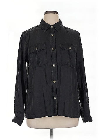 Black Label by Chico's Long Sleeve Button-Down Shirt (view 1)