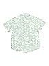 Gerber 100% Cotton Floral Green Short Sleeve Button-Down Shirt Size 3T - photo 2