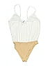 WAYF 100% Polyester Tan Bodysuit Size S - photo 2