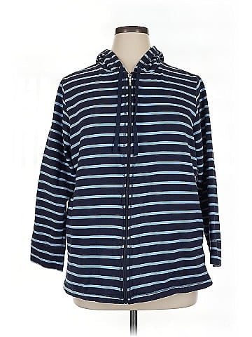 Karen Scott Sport Zip Up Hoodie (view 1)