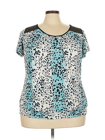 Ashley Stewart Short Sleeve Top (view 1)
