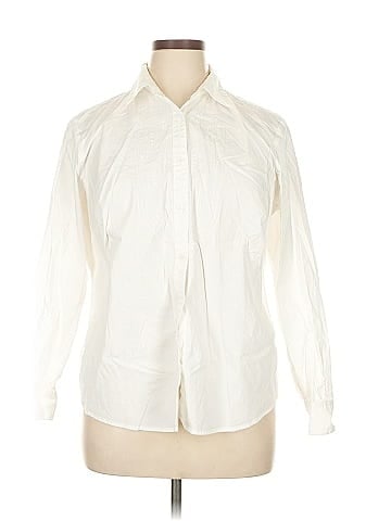 Charter Club Long Sleeve Button-Down Shirt (view 1)