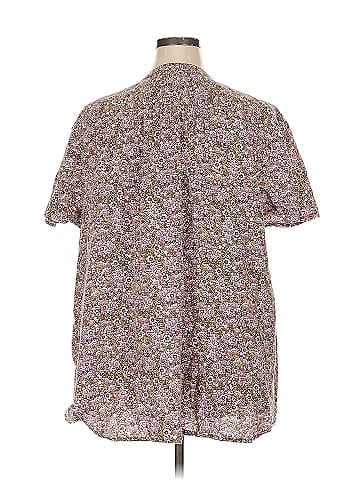 Woman Within Short Sleeve Blouse (view 2)
