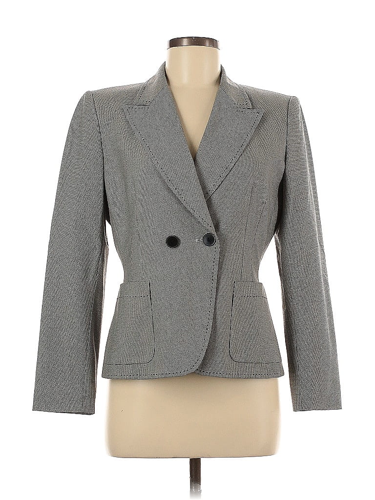 Pre-owned Tahari By Asl Blazer Jacket In Gray