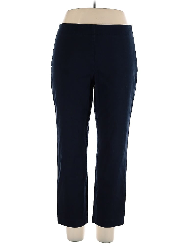 Pre-owned Talbots Outlet Casual Pants In Blue