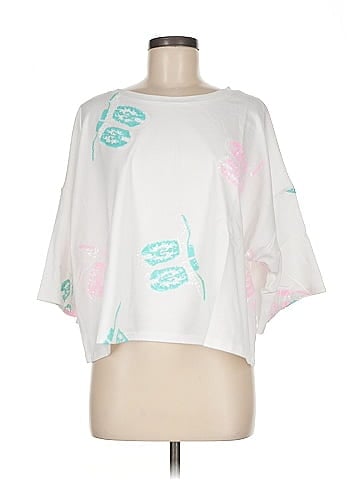 Peach Love 3/4 Sleeve Top (view 1)
