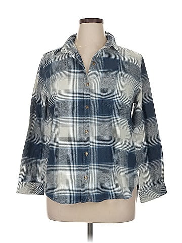 Sonoma Goods for Life 3/4 Sleeve Button-Down Shirt (view 1)