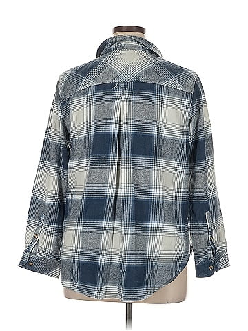 Sonoma Goods for Life 3/4 Sleeve Button-Down Shirt (view 2)