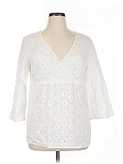 Sigrid Olsen 3/4 Sleeve Blouse