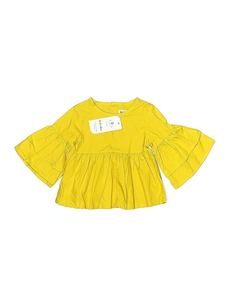 Pre-owned Assorted Brands Kids' Dress In Yellow
