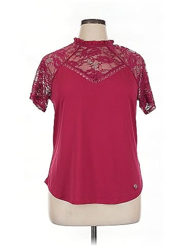 Adrienne Vittadini Short Sleeve Blouse (view 1)