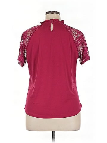 Adrienne Vittadini Short Sleeve Blouse (view 2)