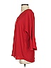 Chaus 100% Polyester Red 3/4 Sleeve Top Size S - photo 4