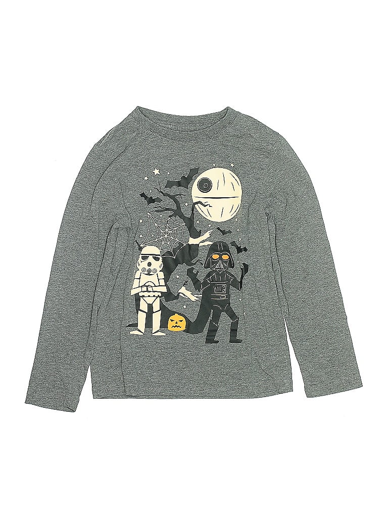 Star Wars Gray Long Sleeve T-Shirt Size S (youth) - photo 1