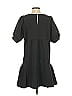 Lea & Viola Solid Gray Casual Dress Size S - photo 2