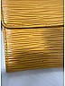 Louis Vuitton 100% Leather Yellow Orange Vintage Epi Leather Wallet One size - photo 7
