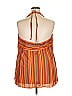 Venezia Orange Sleeveless Blouse Size 26 - photo 2