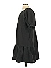 Lea & Viola Solid Gray Casual Dress Size S - photo 5
