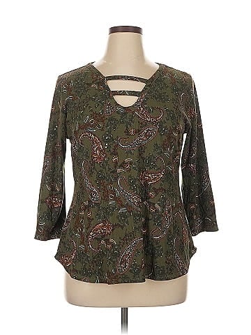 Kim & Cami 3/4 Sleeve Blouse (view 1)