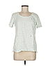 Talbots Outlet 100% Cotton Green Short Sleeve T-Shirt Size M - photo 1