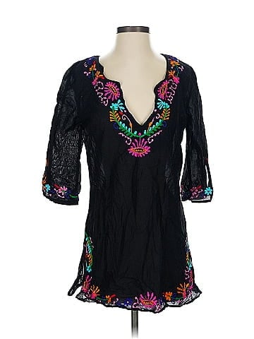 Blue Island 3/4 Sleeve Blouse (view 1)