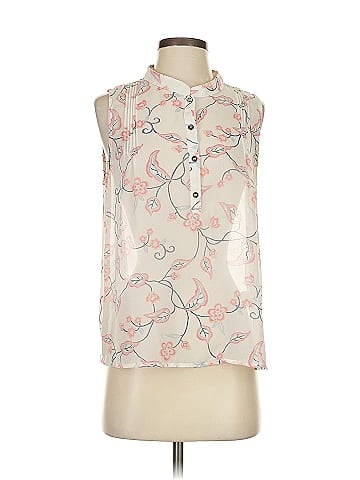 Alice Blue Sleeveless Blouse (view 1)