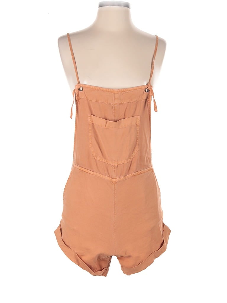 Billabong Solid Orange Overall Shorts Size XS - photo 1