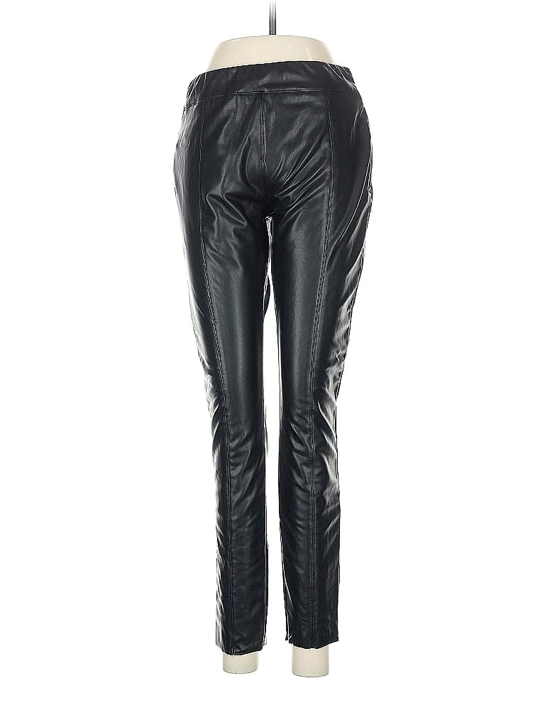 Click to view more detailed imagery on our partner's website Pre-owned Forever 21 Faux Leather Pants In Black