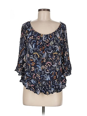 Democracy 3/4 Sleeve Blouse (view 1)