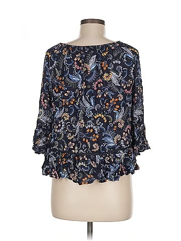 Democracy 3/4 Sleeve Blouse (view 2)
