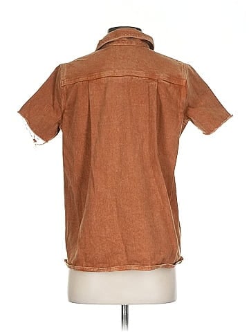 Forever That Girl for Anthropologie Short Sleeve Henley (view 2)