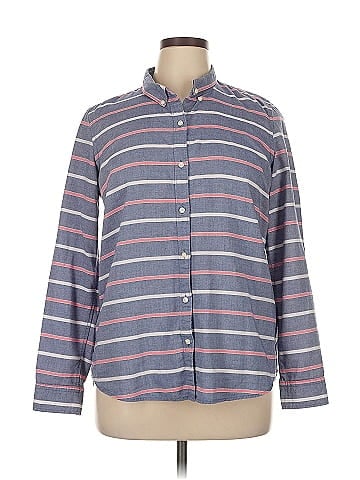 Gap Long Sleeve Button-Down Shirt (view 1)