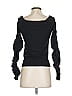 Catherine Malandrino Black Pullover Sweater Size P (petite) - photo 2