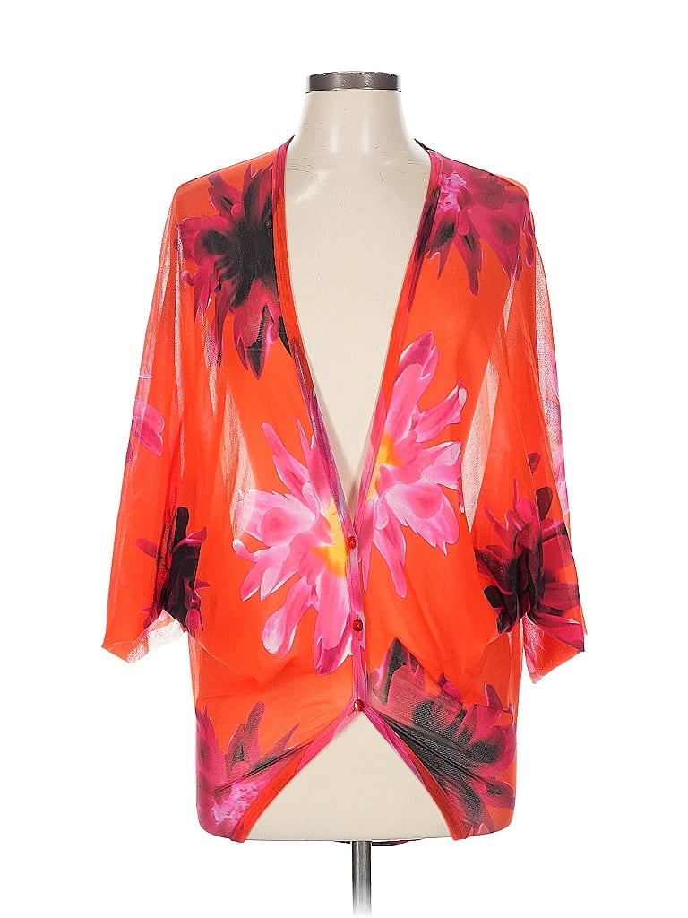 Pre-owned Fuzzi Swimsuit Cover Up In Orange