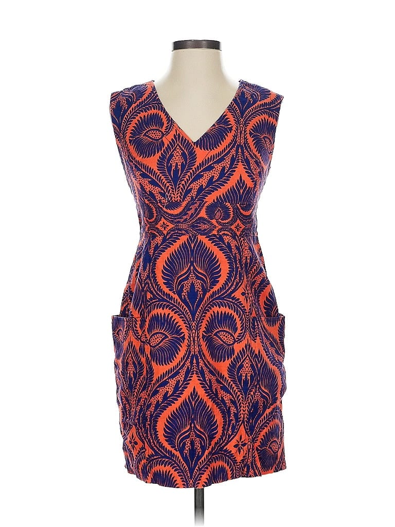 Pre-owned Plenty By Tracy Reese Cocktail Dress In Orange
