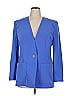 Doncaster Collection 100% Polyester Blue Blazer Size 14 - photo 1