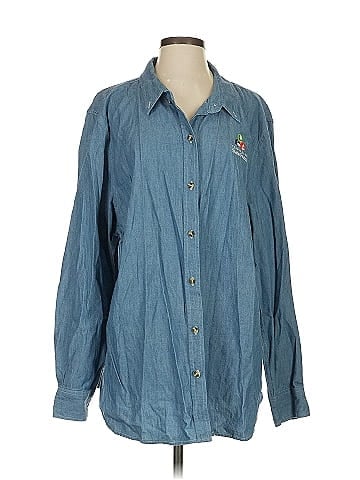 CHARLES RIVER APPAREL Long Sleeve Button-Down Shirt (view 1)